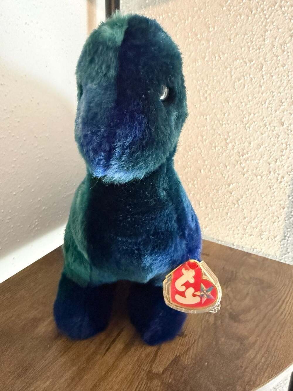 Ty Beanie Buddy Bronty the Brontosaurus Dinosaur 1999 Retired